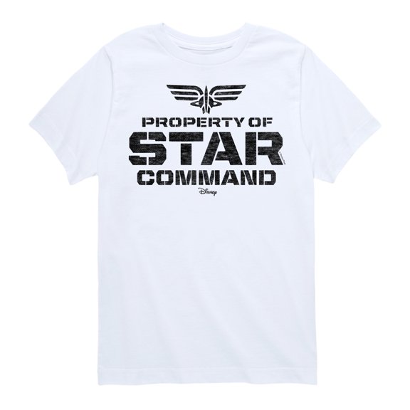 Lightyear - Property of Star Command - Toddler And Youth Short Sleeve Graphic T-Shirt