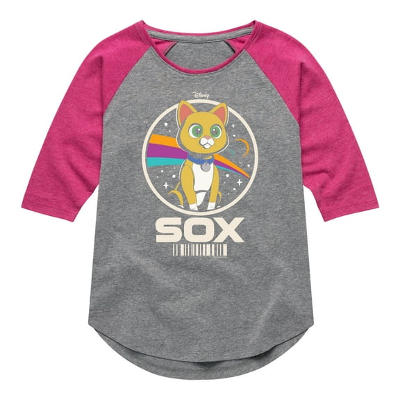 Lightyear - Sox - Toddler And Youth Girls Raglan Graphic T-Shirt