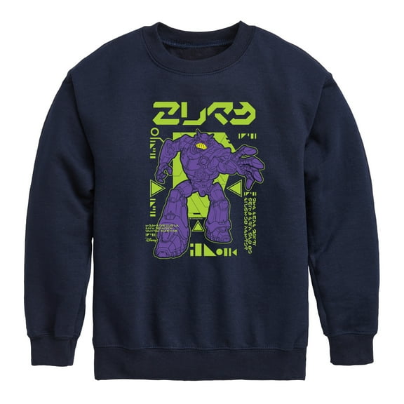 Lightyear - Zyrg Scouter - Toddler And Youth Crewneck Fleece Sweatshirt