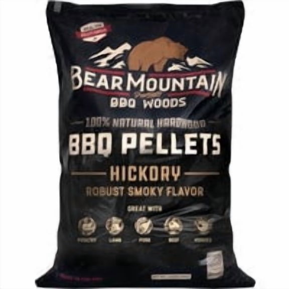 Lignetics New England Bear Mountain BBQ Premium Wood Pellets - Pack of 8