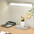 thumbnail image 1 of Lignoak Led Desk Light Magnetic Study Lamp Home Touchs Desk Lamps With 3 Brightness Reading Usb Recharging Office Study White Free Size, 1 of 6