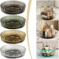 thumbnail image 1 of Lignoak Rotating Rack Kitchen Countertop Multifunctional Storage Turntable Spice Storage Rack Living Room Desktop Storage Tray Gray, 1 of 7