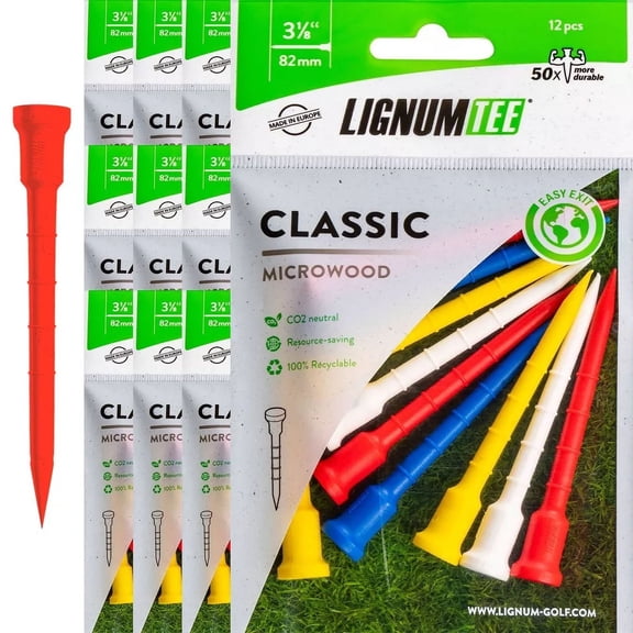 Lignum Classic Golf Tees