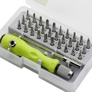 LigoWave 32-in-1 Screwdriver Set ,Multipurpose Disassemble Electronic Repair Tools, Portable Phone Repair,Green