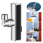 LigoWave Waterfall Kitchen Faucet 360  Rotation 3 Water Spary Modes Showerhead Water Outlet Water Saving For Kitchen Bathroom