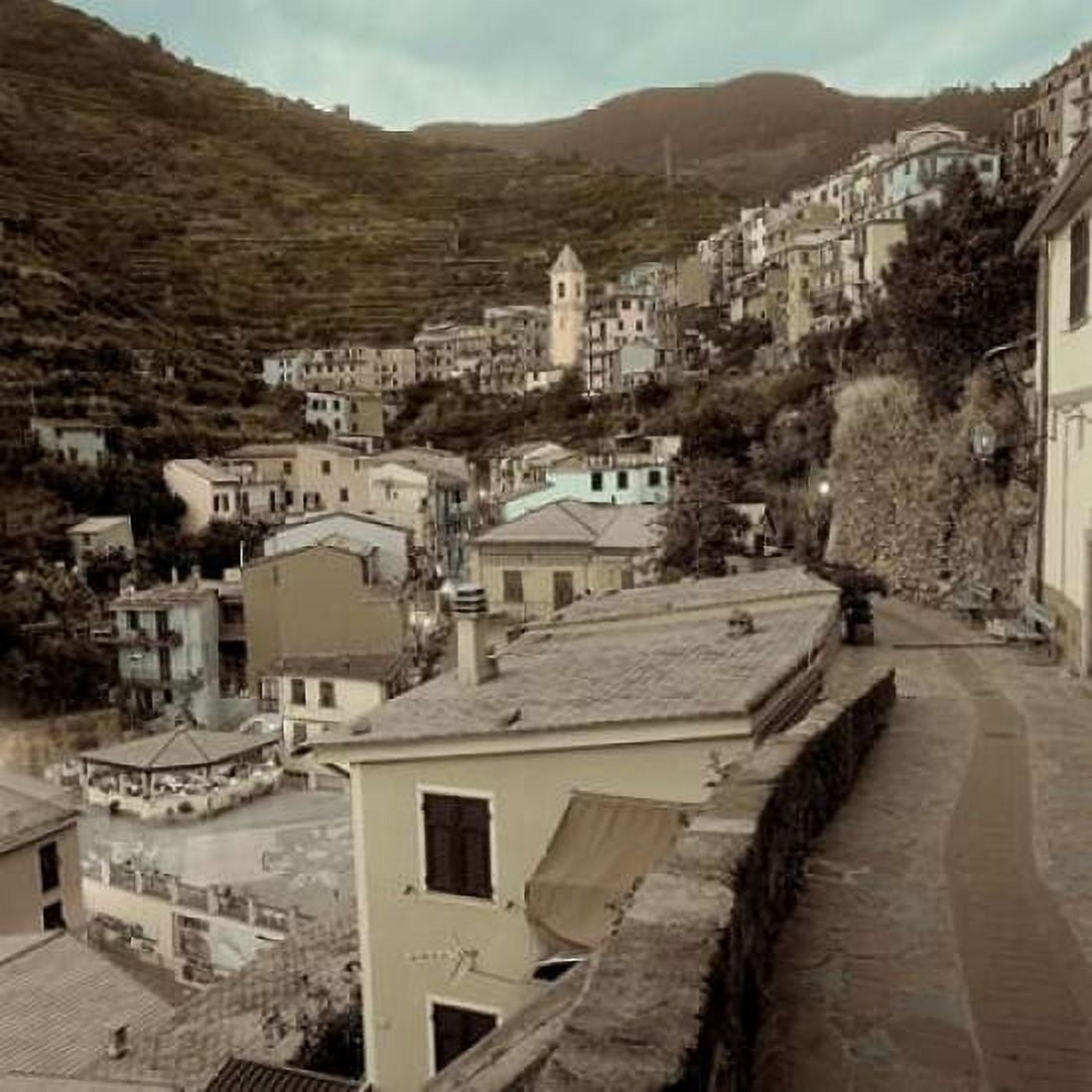 Liguria - 5 Canvas Art - Alan Blaustein (24 x 24)