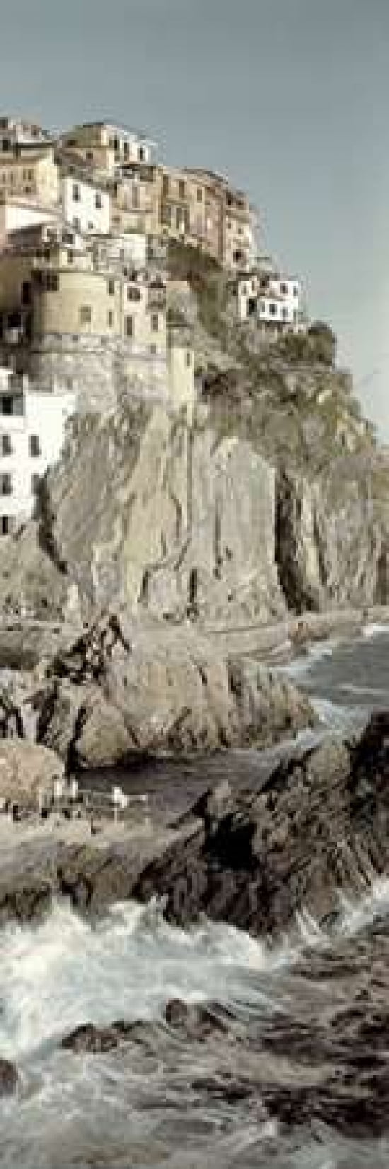 Liguria - 5 Canvas Art - Alan Blaustein (8 x 24)
