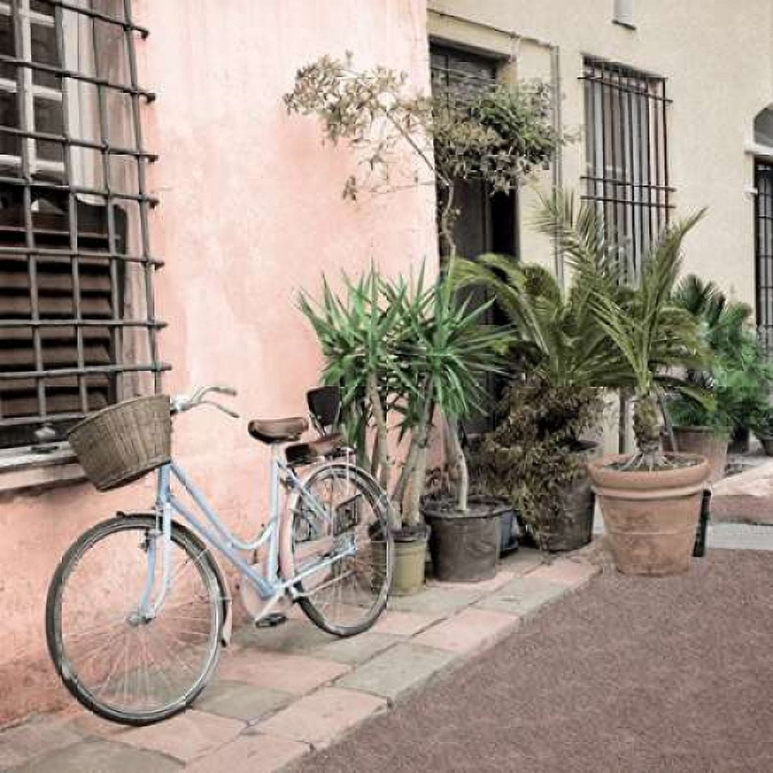 Liguria Bicycle - 2 Canvas Art - Alan Blaustein (24 x 24)