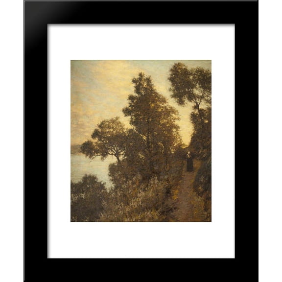 Ligurian Bridle Path 20x24 Framed Art Print by Henry Herbert La Thangue