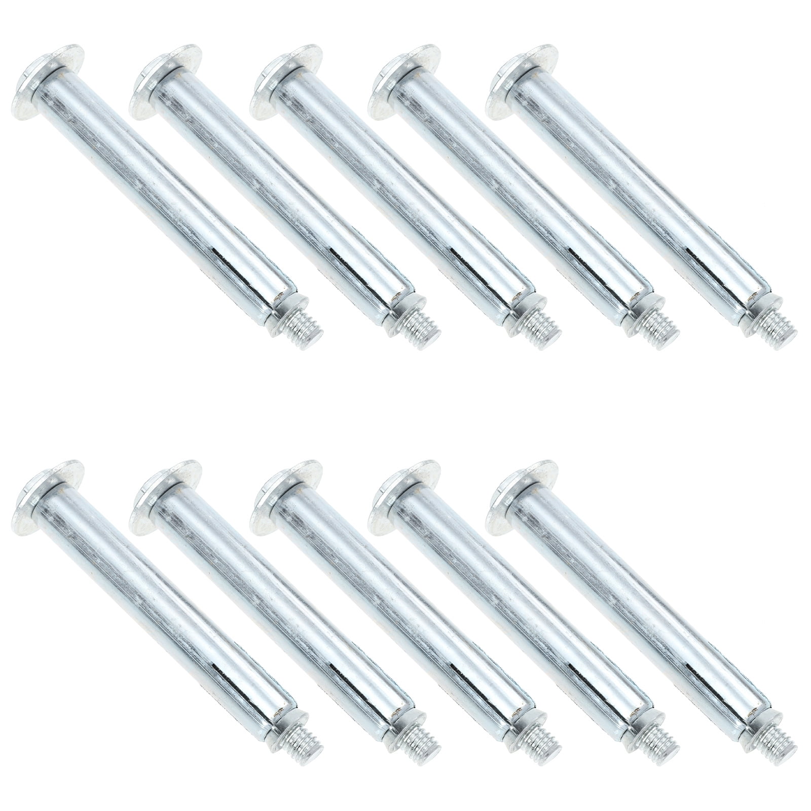 CATIEBYE Speed Bumps Anchor Bolts Iron Silver 10pcs - Walmart.com