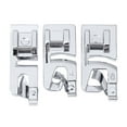 Lihe 3pcs Sewing Machine Presser Foot Rolled Multifonction Presser