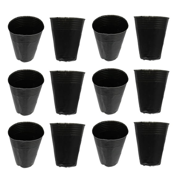 Lihe 500Pcs Practical Plant Nursery Pots Useful Gardening Pot Planting Containers
