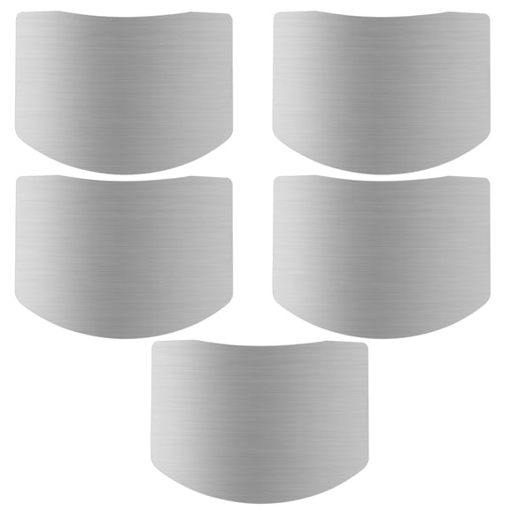 Lihe 5pcs Finger Guards Stainless Steel Finger Protectors for Cutting Vegetables