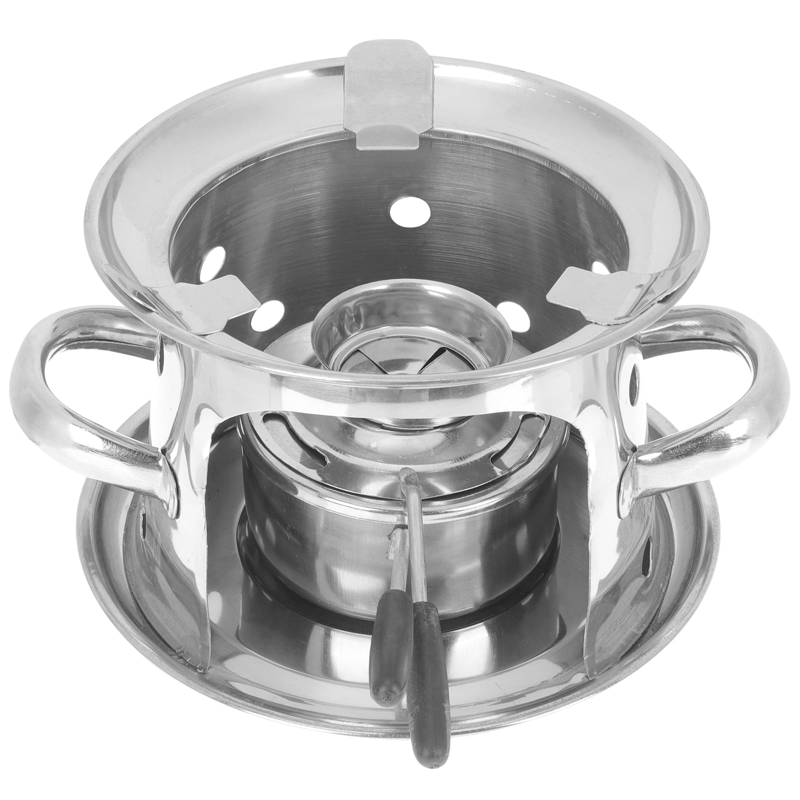 Lihe Alcohol Burner Stove Stainless Steel Hot Pot Stove for Outdoor