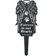 Lihe Dog Grave Marker Cemetery Garden Stake Pet Dog Memorial Plaque