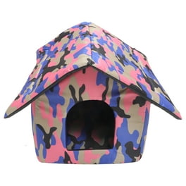 Weatherproof Outdoor Heated Cat House with Pet Pad Suitable for Strays Ferals Walmart