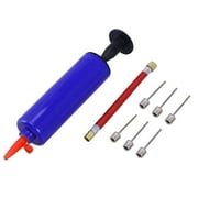 Lihe Mini Inflator Balls Air Pump Needle Adapter Set Basketball Football Basketball Sports Accessories(Blue)