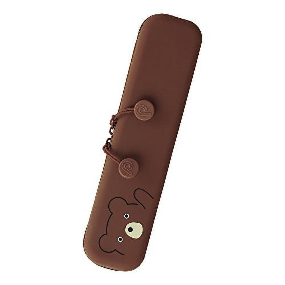 Lihit Lab Slim Fastener Pouch Punilabo Bear A7717-1 - Walmart.com