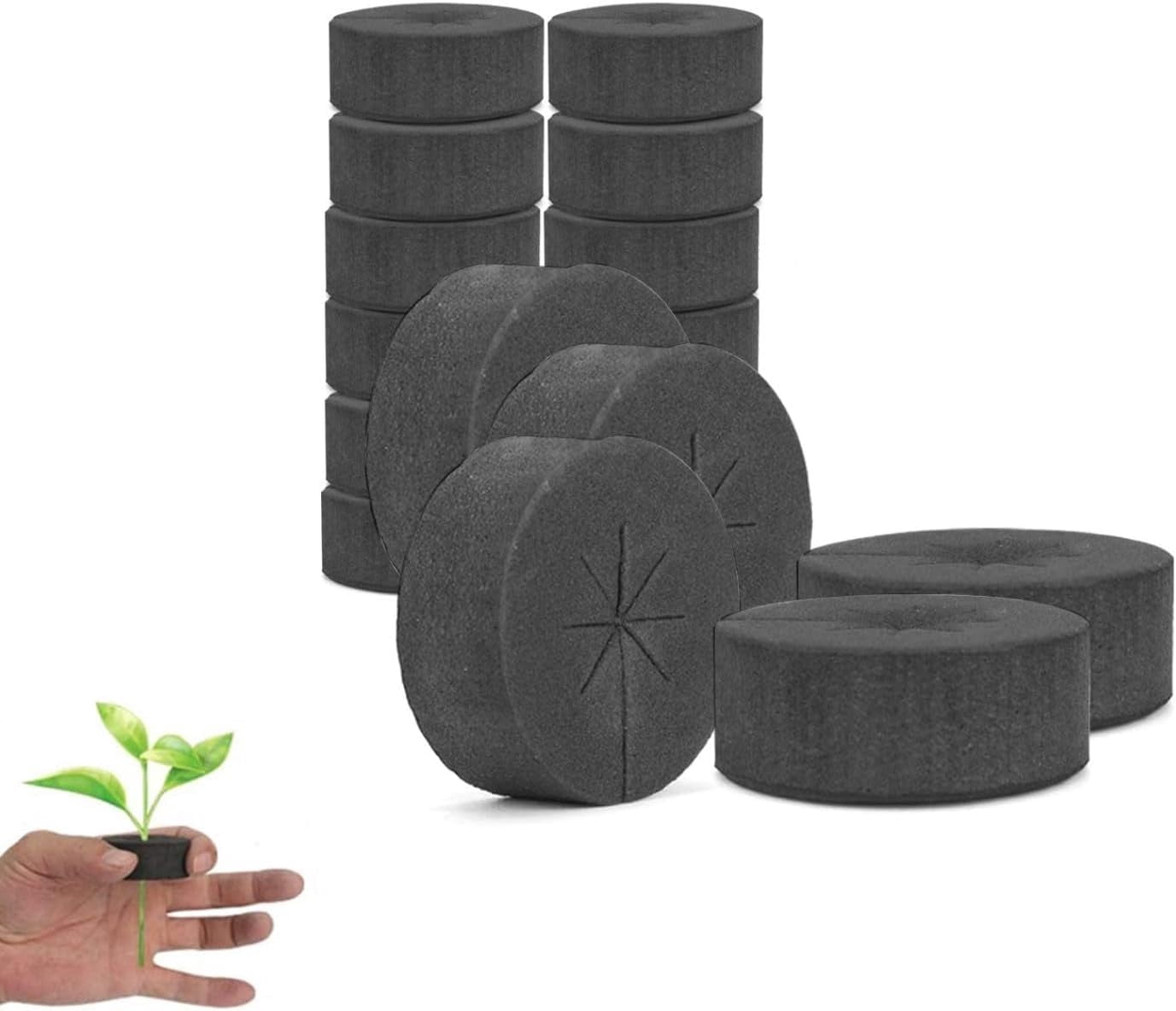 50 Pack Garden Clone Collars – Neoprene Foam Inserts For Hydroponics Cloning Machine