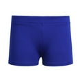thumbnail image 1 of LiiYii Boys Girls Ballet Dance Shorts Kids Compression Athletic Gymnastics Yoga Fitness Running Blue 8, 1 of 6