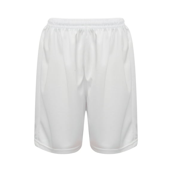 LiiYii Kids Basketball Mesh Shorts Boys Athletic Performance Booty Shorts Drawstring Boyshorts White 18