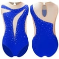 thumbnail image 1 of LiiYii Leotard for Girls Ballet Dance One Piece Outfit Gymnastics Tumbling Biketard Athletic Activewear Blue 6, 1 of 6