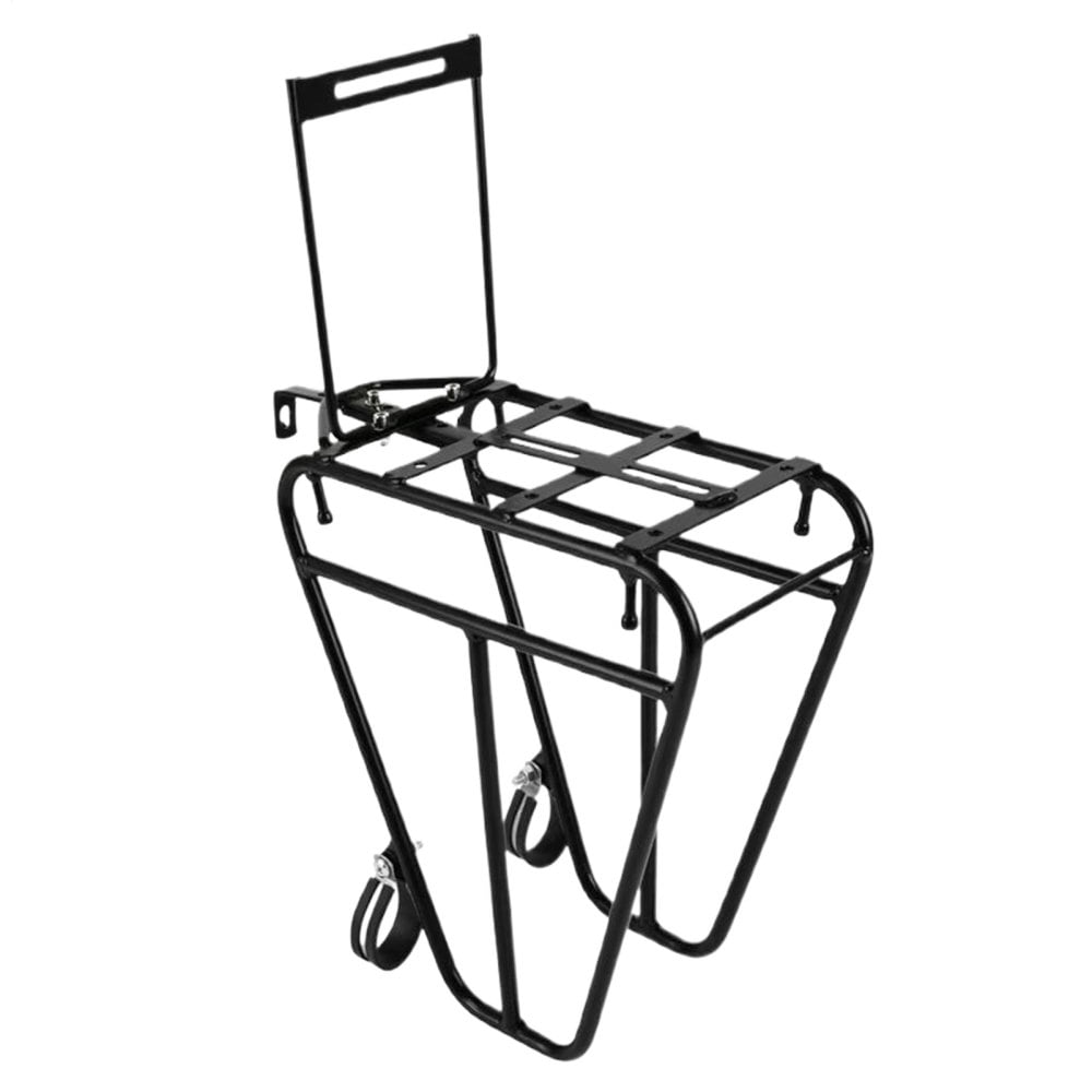 Liilaimic Bike Cargo Rack Bike Front Carrier Rack Luggage Steel Mount ...