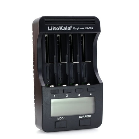 LiitoKala Lii 500 Battery , Intelligent Kit with LCD Display, Li ion & Ni MH Rechargeable Battery