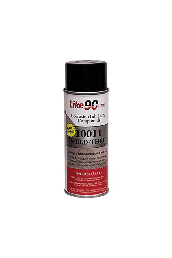 Like 90 10011 CIC Weld-Thru Aerosol, 10 oz Aerosol Can, Black