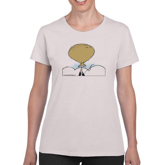 Like A Balloon T-Shirt Women -Wilfred Hildonen Designs, Female 4X-Large