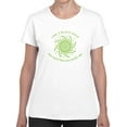 thumbnail image 1 of Like A Black Hole No Matter Escapes Me Science Quote Women White T-Shirt, Female Large, 1 of 4