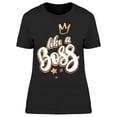 thumbnail image 1 of Like A Boss Crown T-Shirt Men -Image by Shutterstock, Male x-Large, 1 of 2