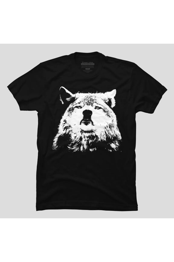 Like A Boss Wolf Funny Animal Sarcastic Attitude Quote Unisex T-Shirt, Up to Size 5XL