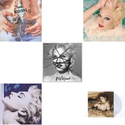 Like A Prayer 180G & True Blue 180G & Rebel Heart & Bedtime Stories The Silver Collection Silver LP Vinyl & Like A Virgin Clear LP Vinyl