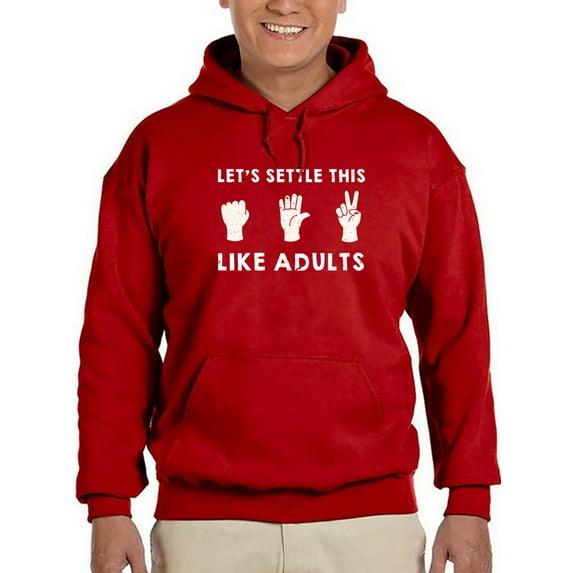 Like Adults Hoodie Men -GoatDeals Designs, Male XX-Large