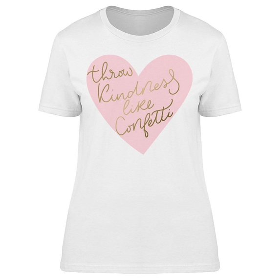 Like Confetti Tee Women's -Image by Shutterstock