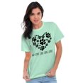 thumbnail image 1 of Like Dog Love Paw Print Heart Women's Plus Size Graphic Tee Brisco Brands 3X, 1 of 2