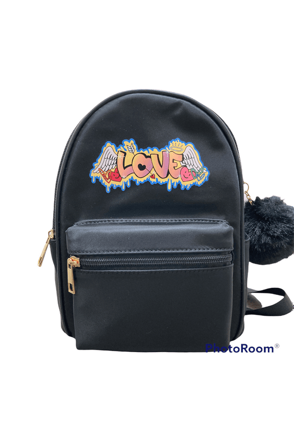 Love Backpack (Black) Great for Valentines Day!