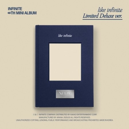 Infinite - Like Infinite - Limited Deluxe Version - incl. Metal Plate Photobook, Sticker, Stamp, Postcard Set + Photocard - Music & Performance - CD
