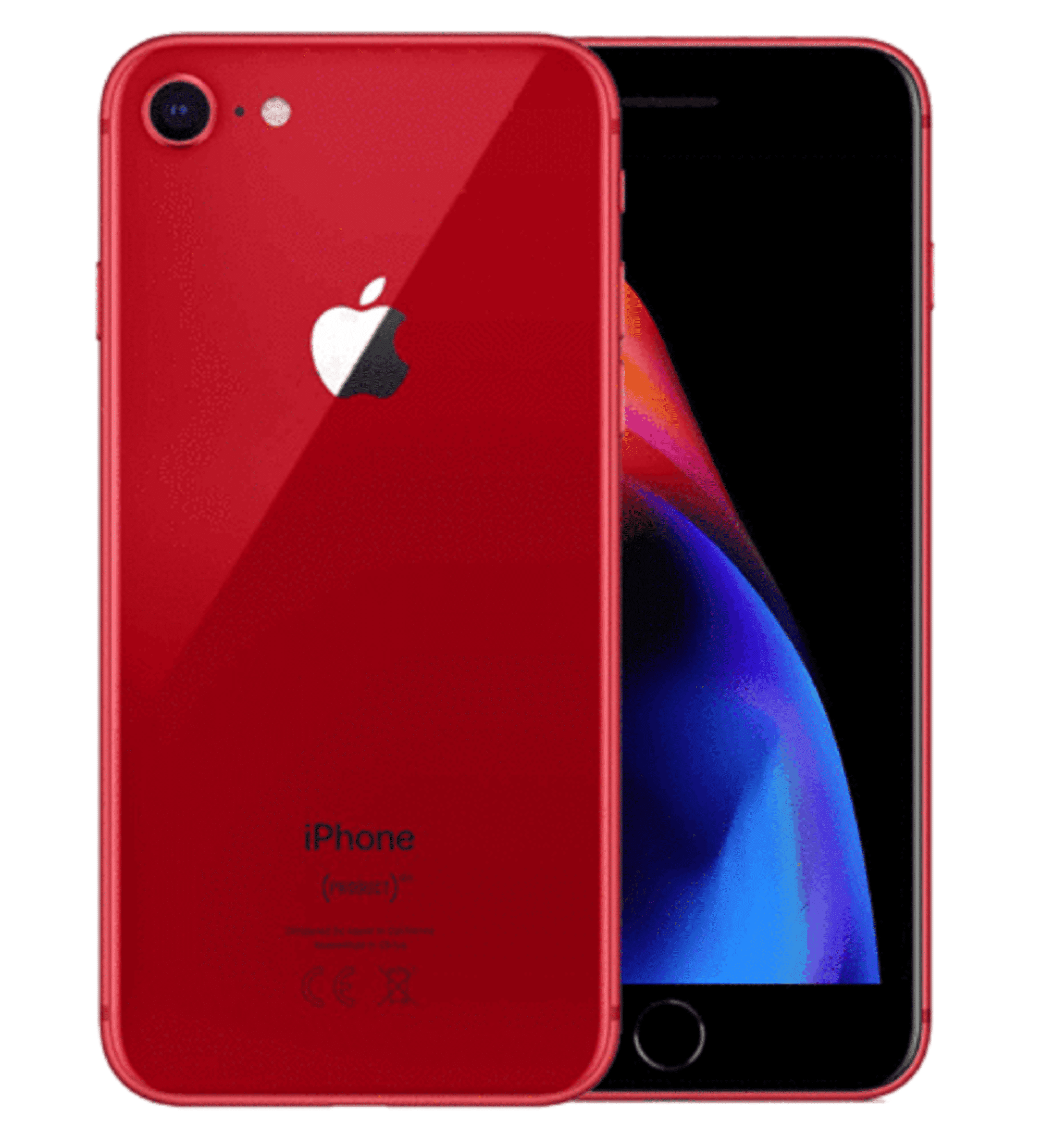 iPhone8本体　64GB RED ケース付き Red Iphone 8