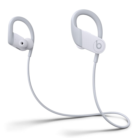 Restored Powerbeats High-Performance Wireless Earphones with Apple H1 Headphone Chip - White