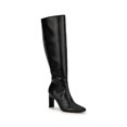 thumbnail image 1 of Like New New York And Company Womens Animal Print Regular Calf Boots,Black,7M, 1 of 1
