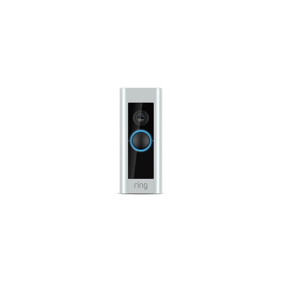 Like-New Wired Doorbell Plus - Upgraded, with added security features and a sleek design (existing doorbell wi required)