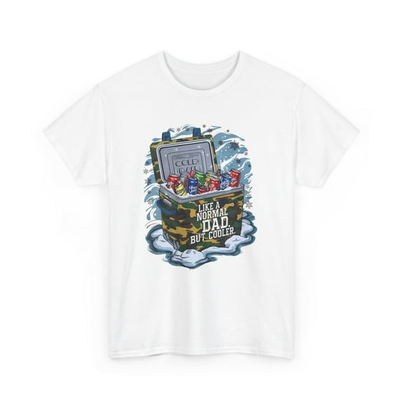 Like Normal Dad but cooler for Dad father gift Unisex Cotton Tee