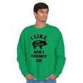 thumbnail image 1 of Like Pig Butts Cannot Lie Bacon Lover Sweatshirt for Men or Women Brisco Brands X, 1 of 6