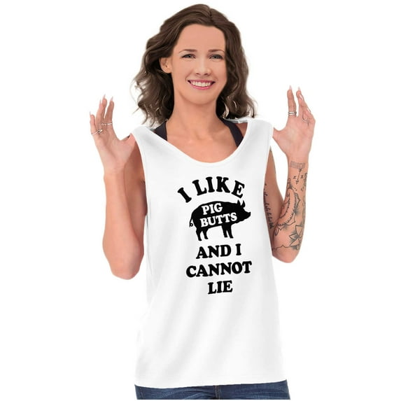 Like Pig Butts Cannot Lie Bacon Lover Tank Top T Shirts Men Women Brisco Brands X