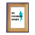 thumbnail image 1 of Like Sports Fitness Balanced Jogging Photo Frame Exhibition Display Art Desktop Painting, 1 of 4
