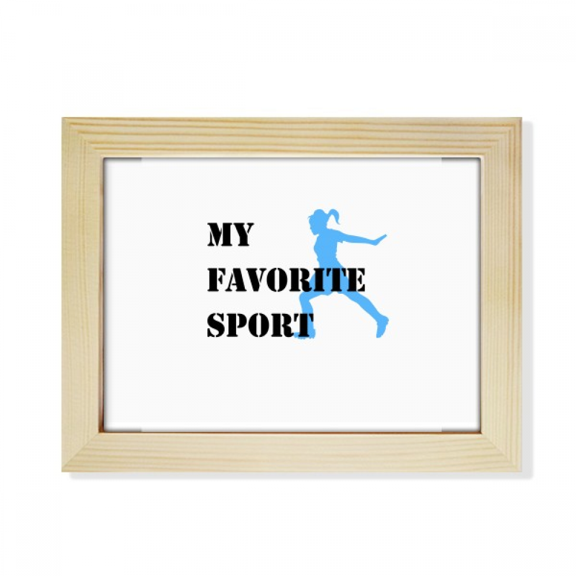 Like Sports Fitness Balanced Kungfu Desktop Photo Frame Picture Art Decoration Painting 6x8 inch