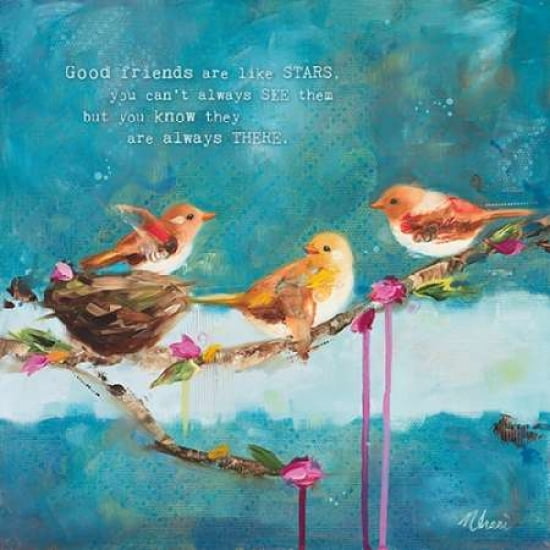 Like Stars Canvas Art - Ninalee Irani (24 x 24)