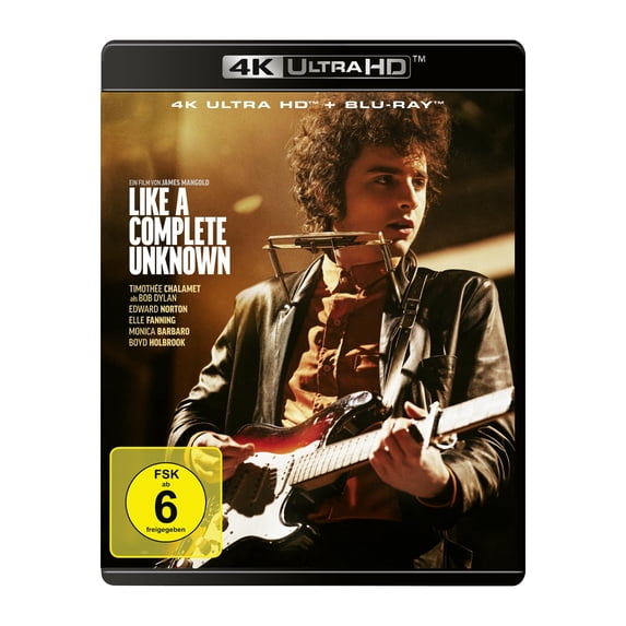 Like a Complete Unknown (4K Ultra HD) (+ Blu-ray) (4K Ultra HD) Edward Norton Elle Fanning